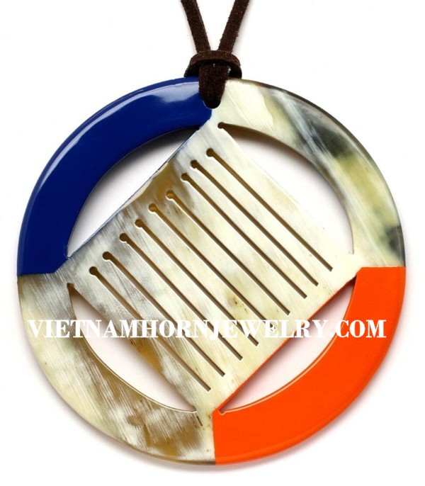 Horn & Lacquer Pendants